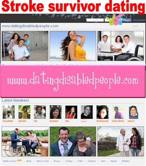 dating site for stroke victims