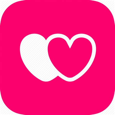 dating site with heart icon