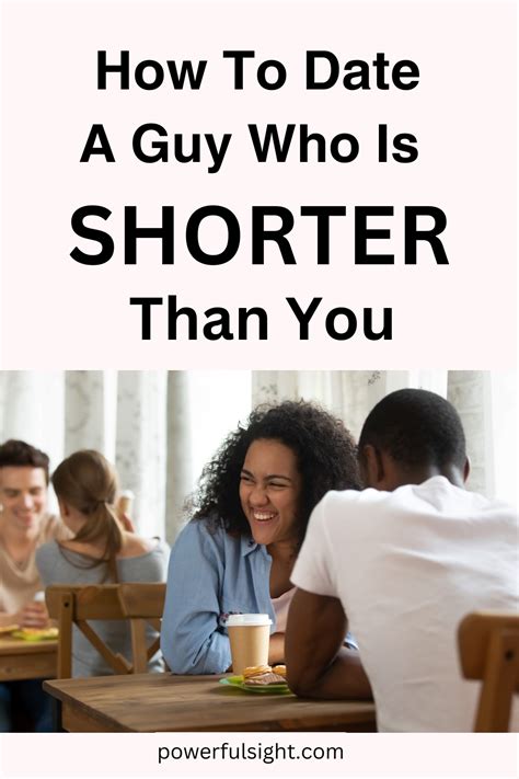 dating someone a lot shorter than you
