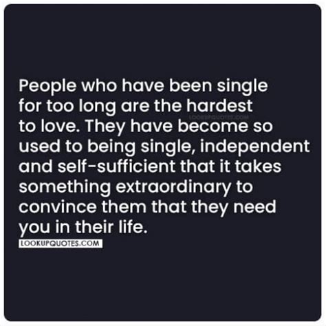 dating someone who has been single a long time