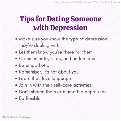 dating someone with depression reddit
