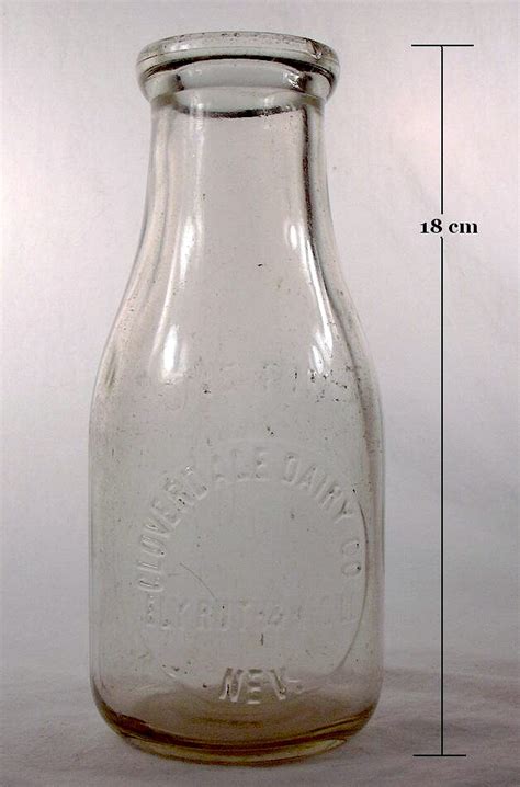 dating vintage milk bottles