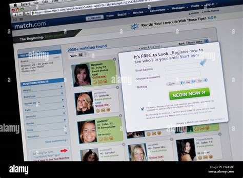 dating website stocks