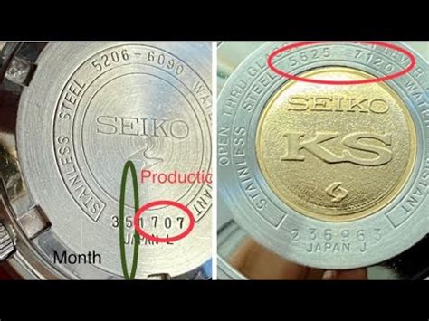 dating your seiko watch