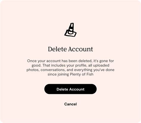 delete pof dating account