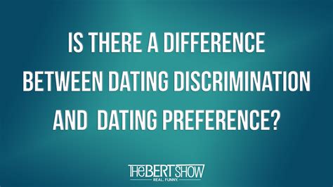 discrimination dating