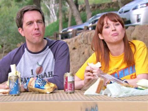 does andy bernard dating erin