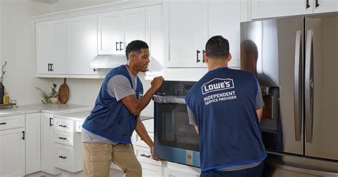 does lowes hook up fridge