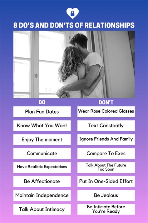 donts and dos in dating
