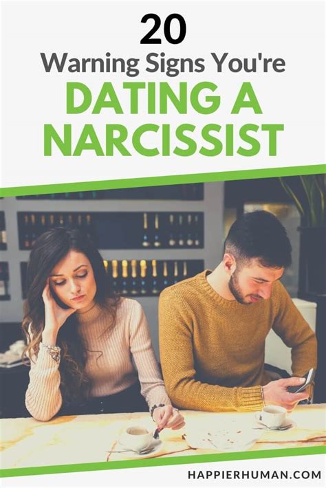 early warning signs youre dating a narcissist