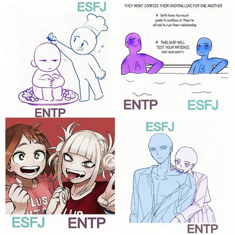 esfj and entp dating