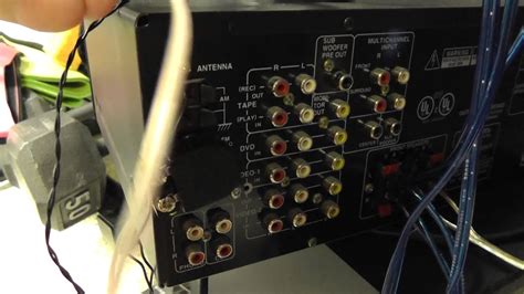 fm antenna hook up
