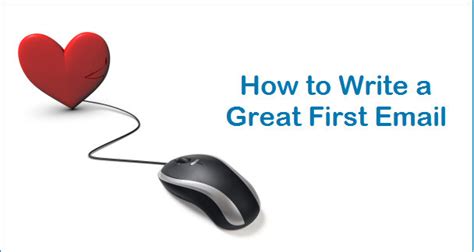 good first email online dating