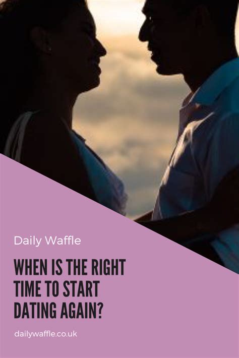 good time to start dating again