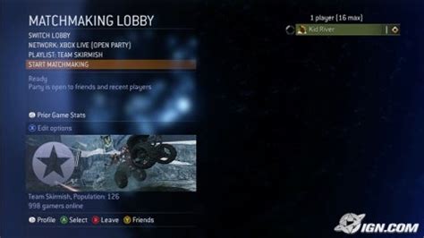 halo matchmaking status