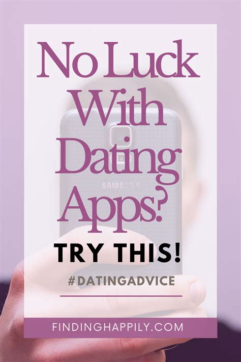 having no luck dating
