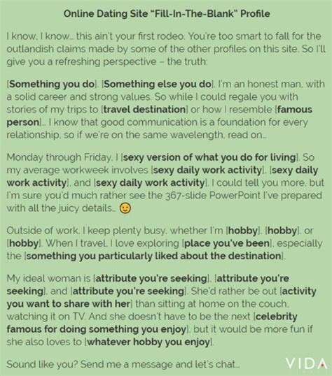 help writing my dating profile