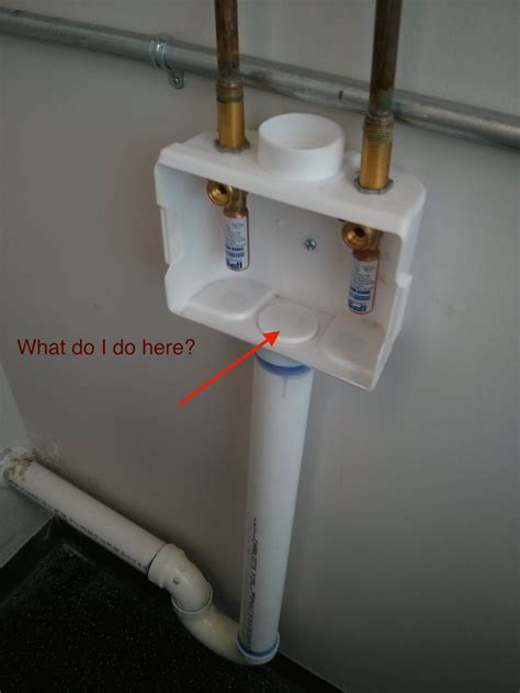 hook up drain line
