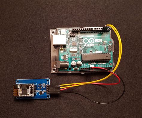 hook up esp8266 to arduino