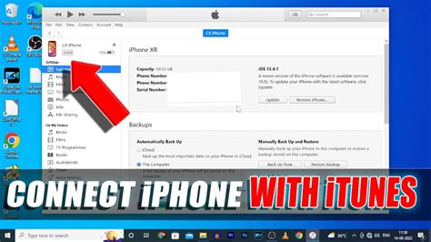 hook up iphone to itunes