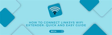 hook up linksys extender