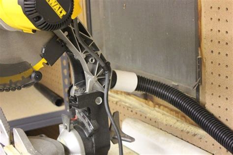 hook up shop vac to miter saw
