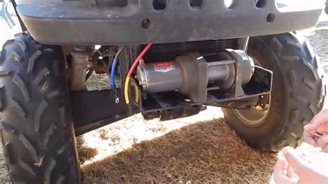 hook up warn atv winch