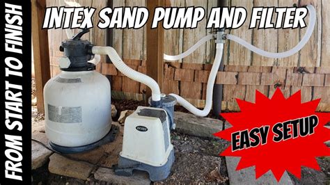 how do you hook up an above ground pool pump