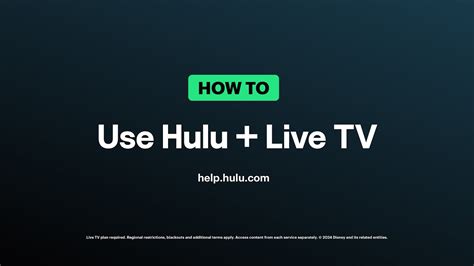 how do you hook up hulu live