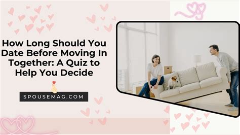how long dating before moving in together