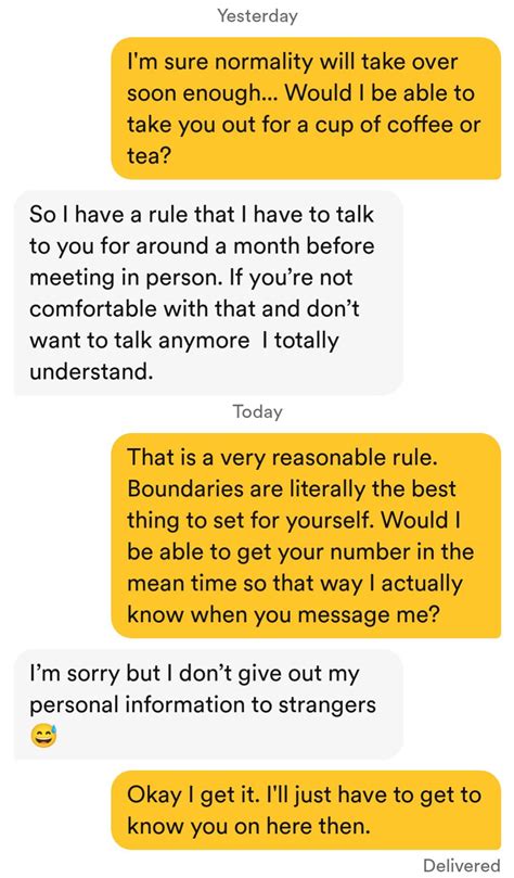 how long do you usually talk before dating