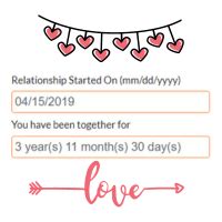 how long youve been dating calculator