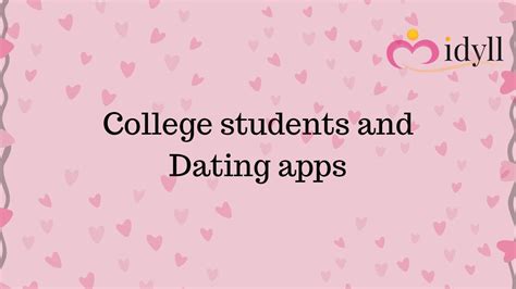 how many college students use dating apps
