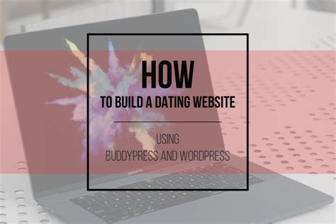 how to build dating website