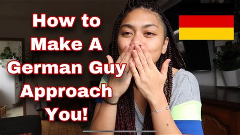how to dating a german guy