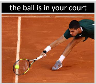 how to get the ball back in your court dating