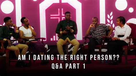 how to know if i am dating the right person