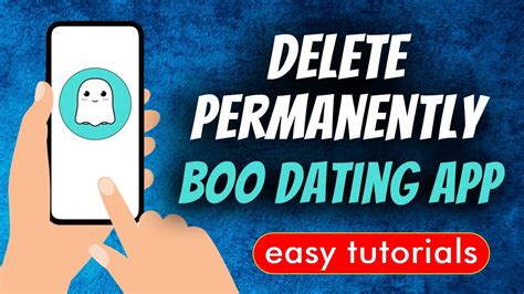 how to permanently delete dating account