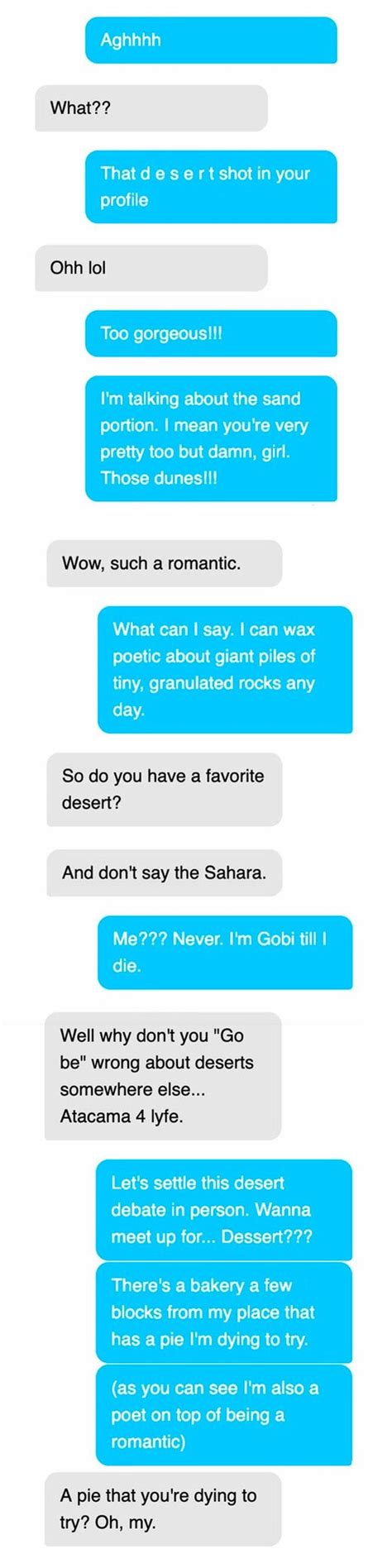 how to start talking online dating