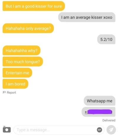 how to text for hookup