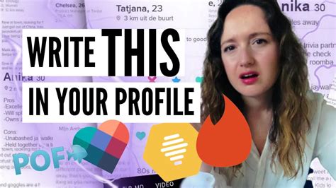 how to write a good online dating bio