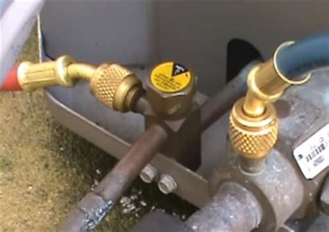 hvac gauges hook up