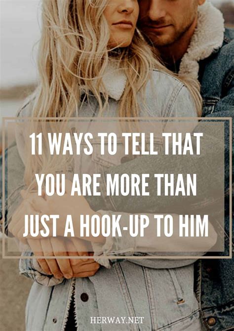 i want more than just a hookup