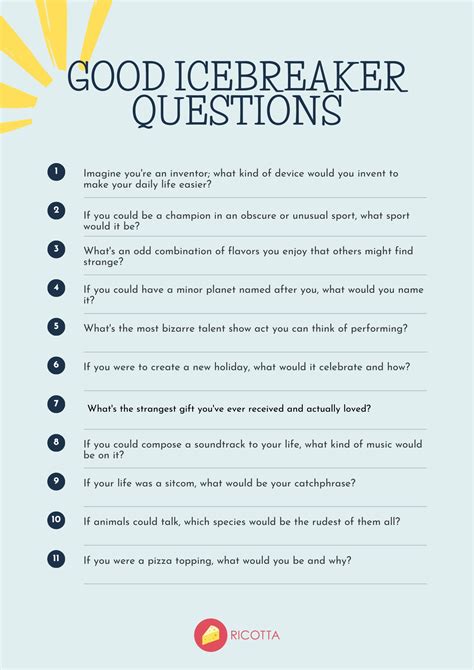 icebreaker dating questions