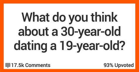im 19 dating a 30 year old