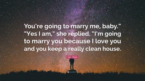 im dating you to marry you