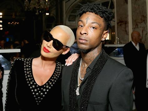 is 21 savage dating amber