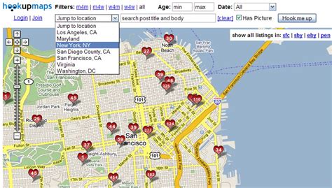 map based hookup sites