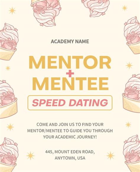 mentor mentee speed dating