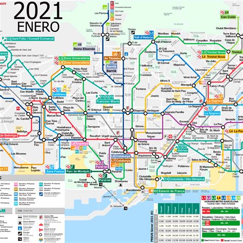 metro barcelona mapa